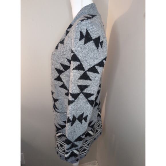 Frye cozy southwestern cowgirl cardigan sweater jacquard - Picture 2 of 7